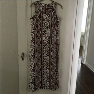 Hilo Hattie Hawaiian Maxi Dress